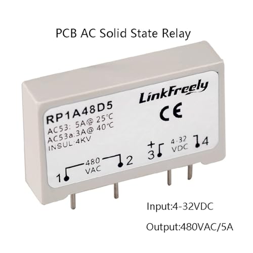 Relais à semi-conducteurs haute tension 480VAC isolation et précision - 4