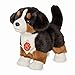 Teddy Hermann 91930 Hund Berner Sennenhund Welpe 23 cm, Kuscheltier, Plüschtier