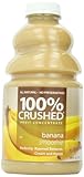 Dr. Smoothie Banana Smoothie 100% Crushed Fruit Smoothie Bottles, 46-Ounce