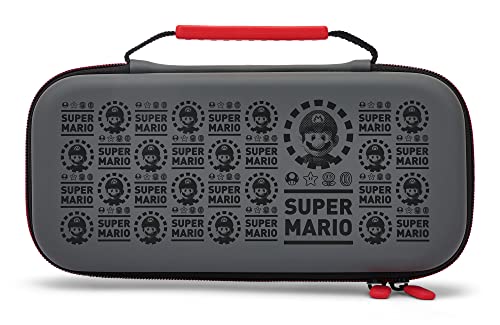 PowerA Super Mario Black Protection Case for Nintendo Switch - OLED Model, Switch, Lite