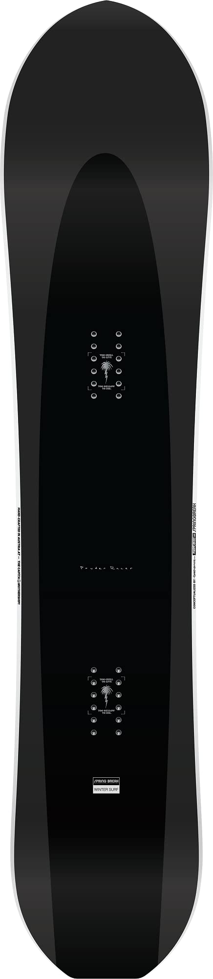 Amazon.com : CAPiTA Spring Break Powder Racer Mens Snowboard 149cm
