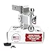 Weigh Safe Adjustable Trailer Hitch Ball Mount - 6' Adjustable Drop Hitch for 2.5' Receiver - Premium Heavy Duty Aluminum Trailer Tow Hitch w/ Stainless Steel Tow Balls (2' & 2 5/16') - 18,500 GTW