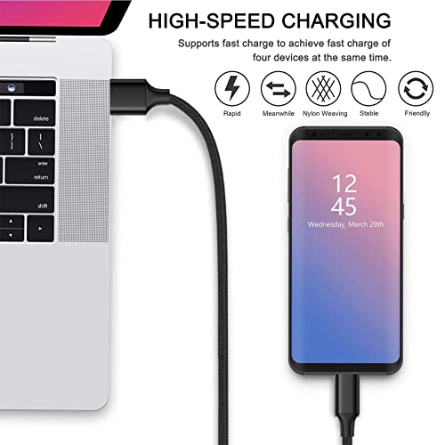 Kafeiya Multi Cavo di Ricarica,4 in 1 Multiplo