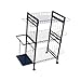 FytStycale Mat Storage Rack Fitness Weight Rack Corner Shelf Dumbbell Rack Home Gym Storage Organizer for Kettlebells Basketball