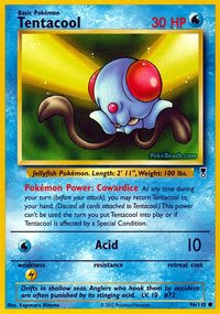 Pokemon - Tentacool (96) - Legendary Collection - Reverse Holo