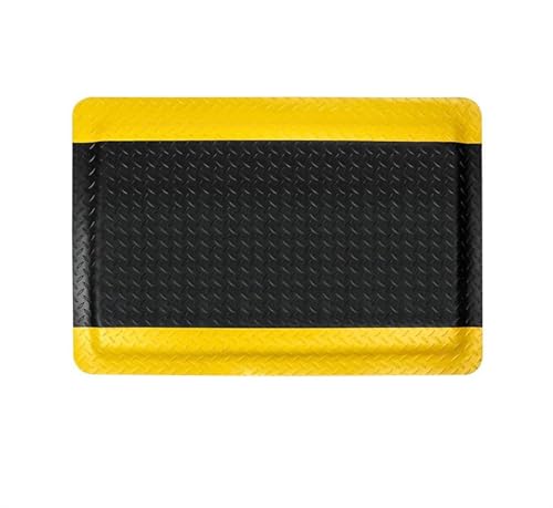 Tapis de sol industriel anti-fatigue contre la fatigue debout noir
