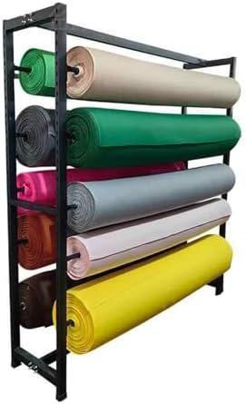 Amazon.com: Commercial Fabric Roll Storage Rack - Large Floor-Standing ...