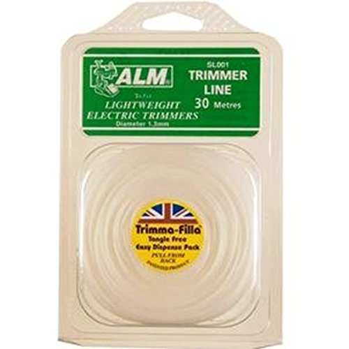 SL001 1.3mm x 30m White Trimmer Line