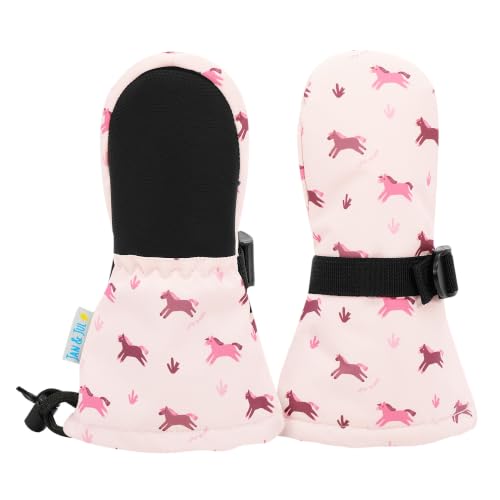 Image of JAN & JUL Girls' Toasty-Dry Waterproof Snow Mittens