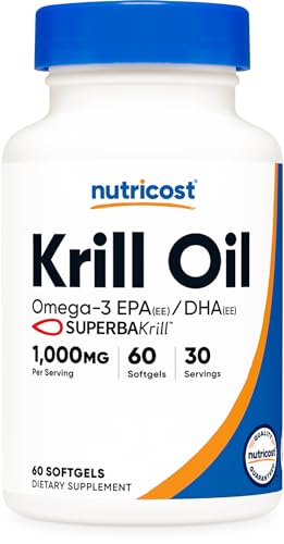Nutricost Krill Oil 1000mg Supplement review