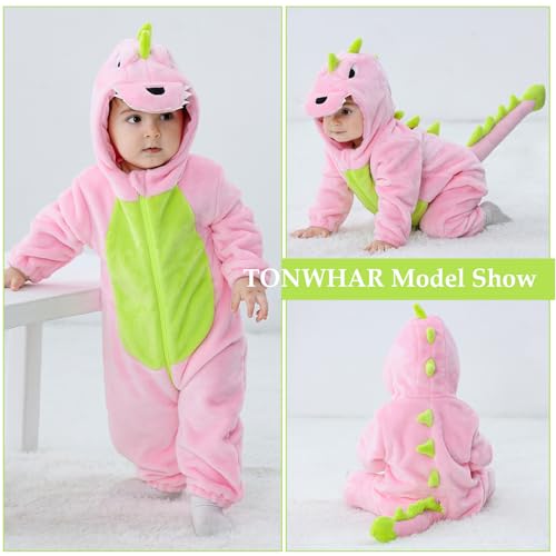 Disfraz para bebés unisex de una pieza animal miniatura 3