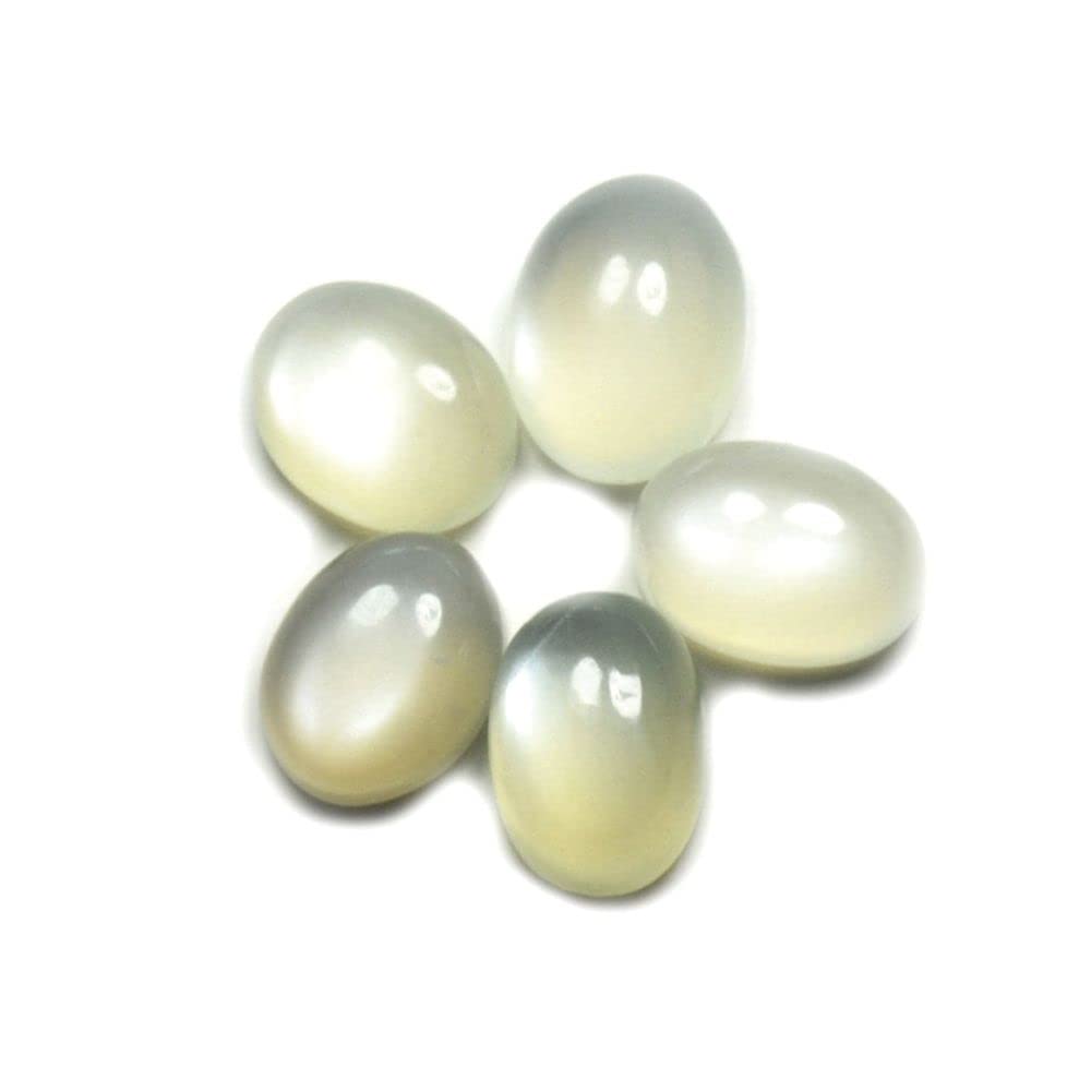 Natural White Moonstone at Wholesale Lot (Rs 45/Carat) Fine Quality Oval Shape चंद्रकांत Loose Gemstone for Reselling Astrologers Jewellers Crystal Astrological Mithun Rashi Gemini Zodiac Sign-image-8