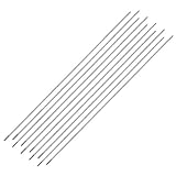 uxcell M2x300mm Pushrod Connector Stainless Steel Rod Linkage,for RC Boat,Car,Airplane,Helicopter,10pcs