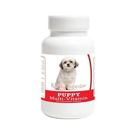 Healthy Breeds Shih Tzu Puppy Dog Multivitamin Tablet 60 Count