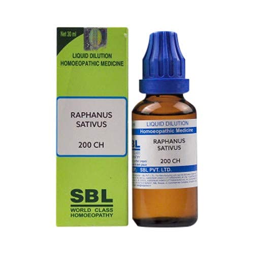 SBL WORLD CLASS HOMEOPATHY Raphanus Sativus Dilution 200 CH (30 ml) Free Pallas USA Rose Perfume Oil