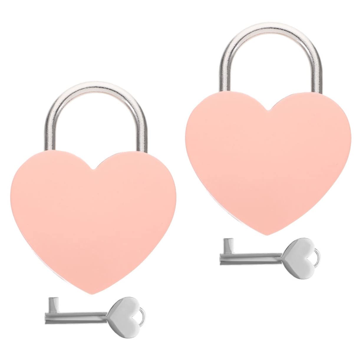 Gadpiparty 6sets Lucchetti Forma Di Cuore Per Valigie Lucchetti Decorativi Per e Sicurezza Per Tour e Regali Romantici Design Elegante e Compatto Per Viaggiare
