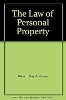 The Law of Personal Property B000H595XG Book Cover