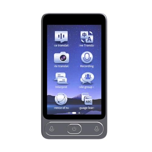 Traducteur de langue portable pour voyager avec traduction hors ligne 142 langues