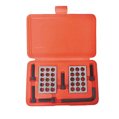 Compatible with New Gauge Hole Block 8 Piece 1-2-3 Precision 23 Set with Screw Wrench Case