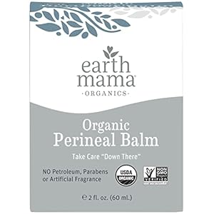 Earth Mama Organic Perineal Balm for Pregnancy and Postpartum, 2-Fluid Ounce