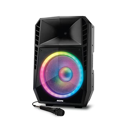 Ion Audio Total Pa Spartan High-Power Bluetooth Speaker System With Premium Audio, Party Lights And Microphone #TOP2