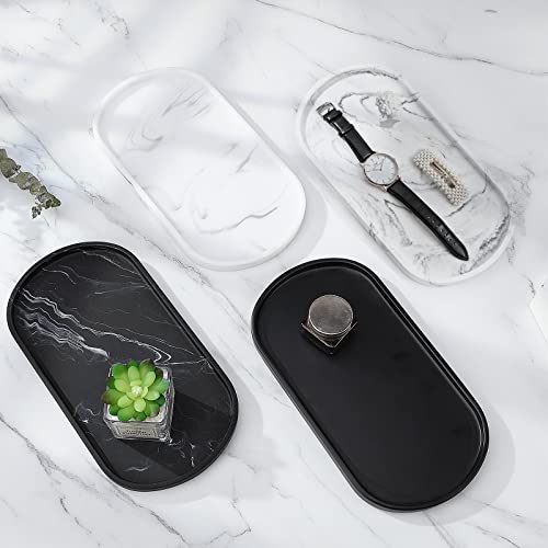 Luxspire Vassoio in Resina, Vassoio Ovale