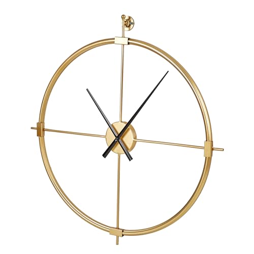 Image of Home Centre SS24 Modern WALL CLOCK-TW-1A-60X60X3CM-GLD