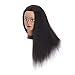 Headfix Hair Mannequin Head 100% Real Hair Hairdresser Practice Styling Training Head Cosmetology Manikin Doll Head With Clamp (6F1919B0216)
