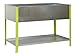 SimonRack G07100220212602 - Huerto urbano, 200 l, 850 x 1200 x 600 mm, color verde/galvanizado