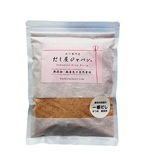 かつお 昆布 粉末だし 基本のお出汁 一番だし 万能だし 勝井節 真昆布 だし粉 無添加 自然素材 国産 食塩不使用 出汁専門店 だし屋ジャパン (500g 粉末)
