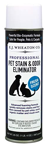 E.j. Wheaton Co. Pet Stain & Odor Eliminator, Professional Strength Enzyme Cleaner For Dog And Cat Urine And More, Large Aerosol Spray, 20 Oz. Can #TOP8
