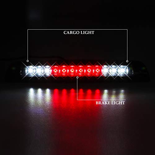 Ilonpa Black Housing Smoke Lens Led 3Rd Brake Light Cargo Light High Mount Stop Brake Light For 1994-2001 Dodge Ram 1500 2500 3500 #TOP3