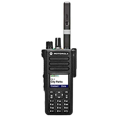 Motorola XPR 7550e UHF 403-512 Digital Display Portable Two-Way Radio Bluetooth WIFI AAH56RDN9RA1AN (Renewed)