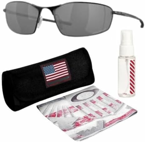 Oakley Óculos de sol WHISKER OO4141 formato oval com kit oficial