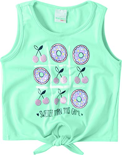 Blusa Estampada com amarração, Malwee Kids, Meninas, Bege, 3