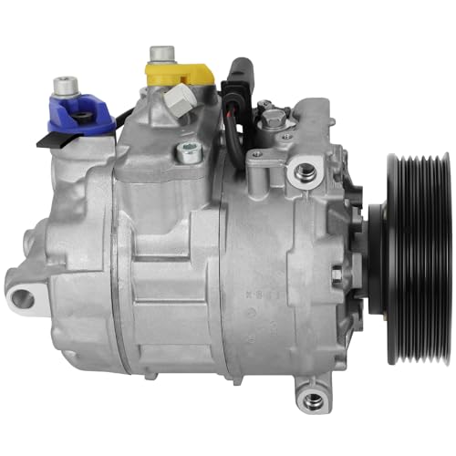 Image of ECCPP A /C Compressor with Clutch Fit for Audi Q7 3.6L 2007-2010 | Fit for Volkswagen Touareg 3.6L 2007-2017 Fast Cooling AC Compressor