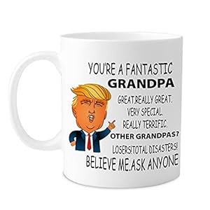 Funny Coffee Mug for Grandpa – You’re A Fantastic Grandpa, Birthday Gifts for Grandfather, Thanksgiving Christmas Gifts…