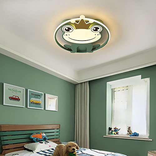 Lampe à intensité variable plafonnier de grenouille de dessin animé à encastrer - 4