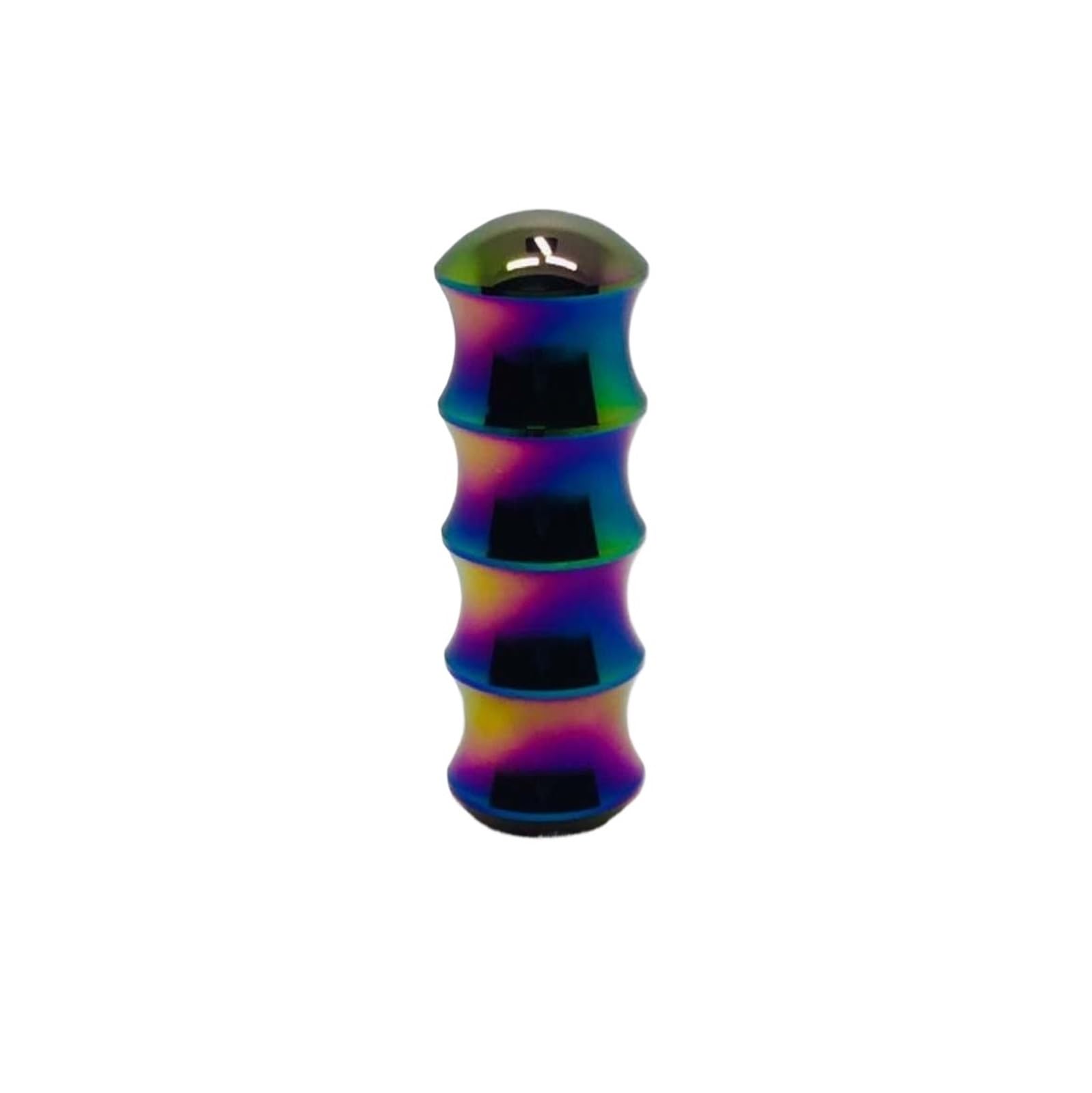 WYLWSHA Shift Gear Knob Cover Universal Car Aluminum Manual Gear Shift Knob Stick Manual Transmission Gearstick Lever Shifter Knob(Neo Chrome)