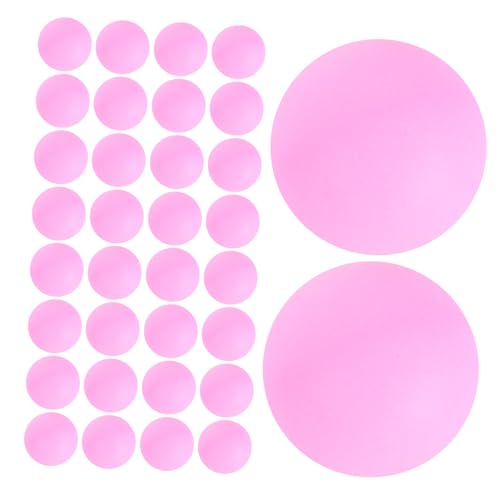 JOINPAYA 150個ピンク無縫製卓球ボール 卓上スポーツ練習用ゲームボール レクリエーション用ラッフルパーティー活動 トレーニング サービング