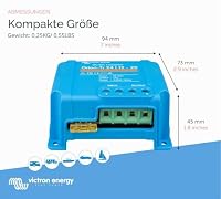 Victron Energy Orion-Tr Spannungswandler - 24/12-Volt 20 Ampere 240-Watt - IP43 Geschützt - DC-DC Konverter für Doppelbatteriesysteme - Nicht Isoliert – Ansicht 3