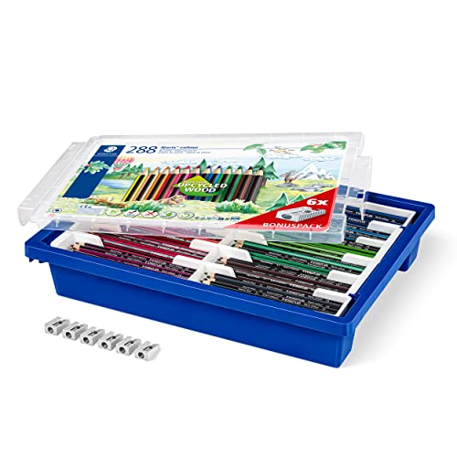Pack de 288 lápices STAEDTLER 185 G288 para dibujo y escritura