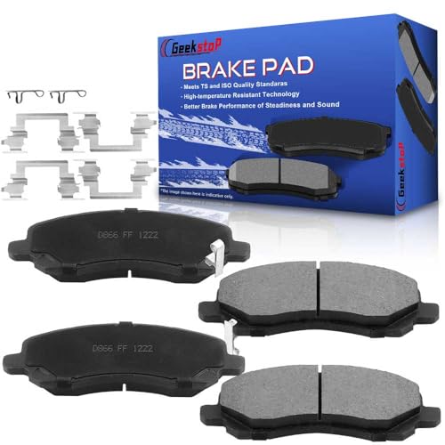 4 Front Ceramic Brake Pads for 2007-2020 Mitsubishi Outlander, 2011-2024 Chrysler 200, 2008-2014 Dodge Avenger Caliber, 2007-2017 Jeep Compass Patriot