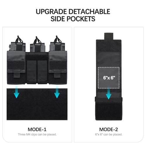 Image of Tactical Vest One Click Quick Release Tactical Vest | Adjustable Modular Design for Outdoor, Hunting, Shooting and Security