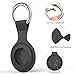 4 Pack Airtag Case Holder for Apple Air Tag, Airtag Case with Anti-Lost Keychain, Silicone Protective Cover for Kids' Backpacks, Dog Collars, Luggage, Multi-Color Protective AirTag Accessories