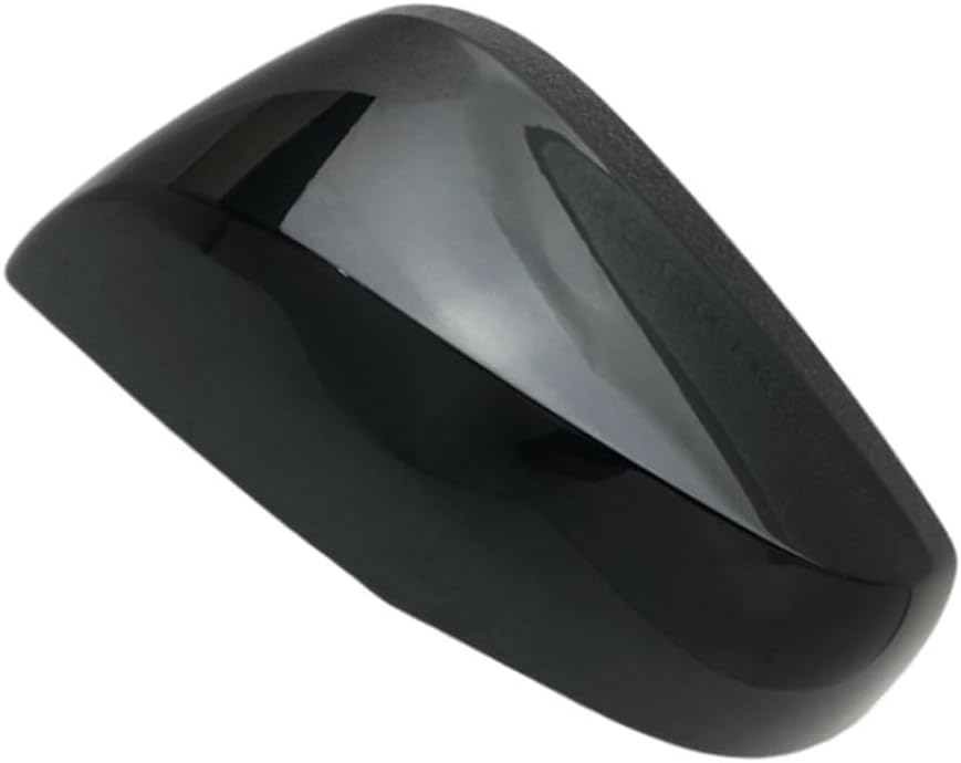 Car Side Mirror Cover Cap Rearview Mirror Cover Cap for 2020-2023 Toyota Highlander Only Fit Turn Light Type Black (Left (Driver) Side)