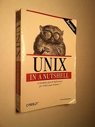 UNIX in a Nutshell: System V Edition, 3rd edition (en anglais)
