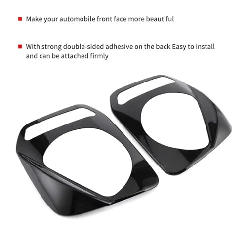 Garniture Phare Avant Suzuki Jimny 2007-2017 Version Améliorée ABS Finition Esthétique - 6
