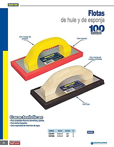 Flota para estuco 15 Imagen adicional