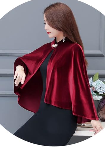 Velvet Scarfs Women Shawls and Wraps for Evening Dresses Wedding Shawl Wrap Bridal Scarve Poncho Cape Shawl Wraps 20254
